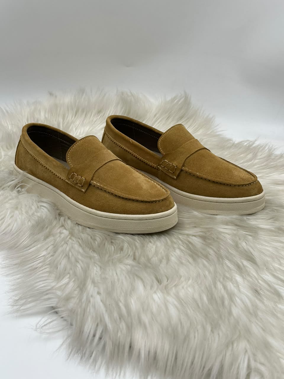Mocassins en Suède Atheer – Élégance & Confort Au Quotidien