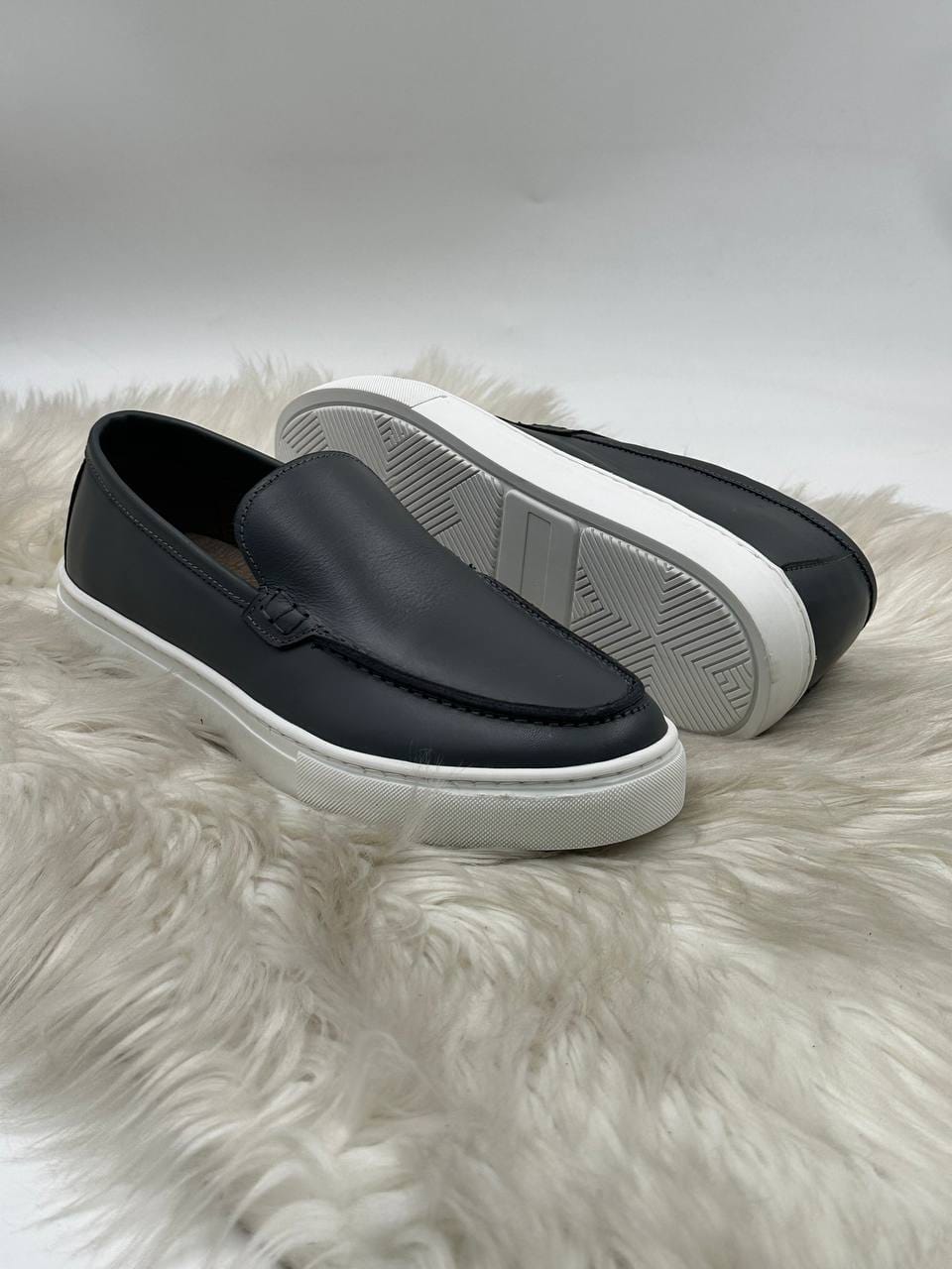 Mocassins en Cuir Lisse Atheer – Élégance & Confort Au Quotidien
