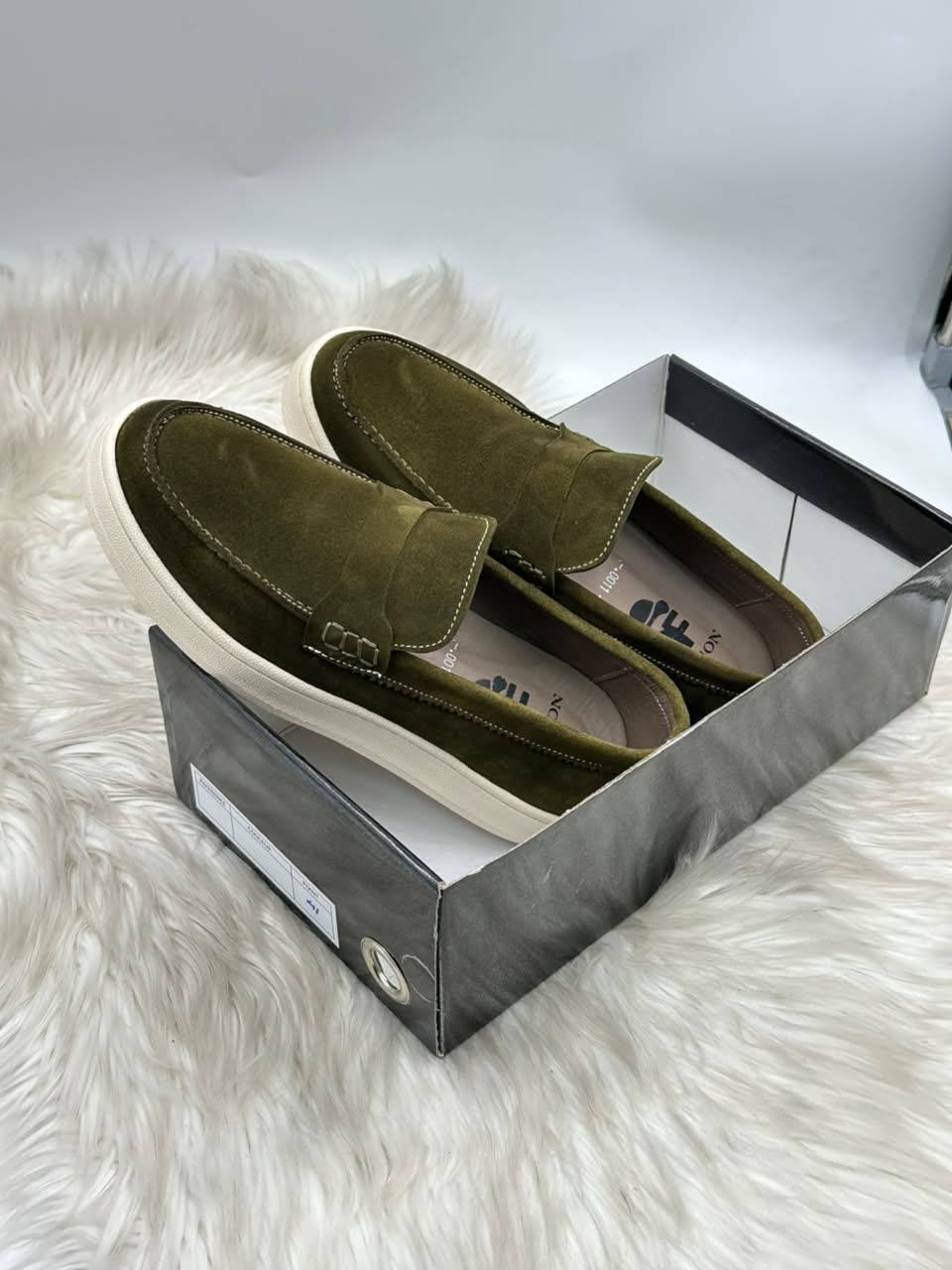 Mocassins en Suède Atheer – Élégance & Confort Au Quotidien