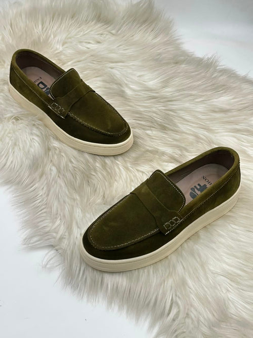 Mocassins en Suède Atheer – Élégance & Confort Au Quotidien