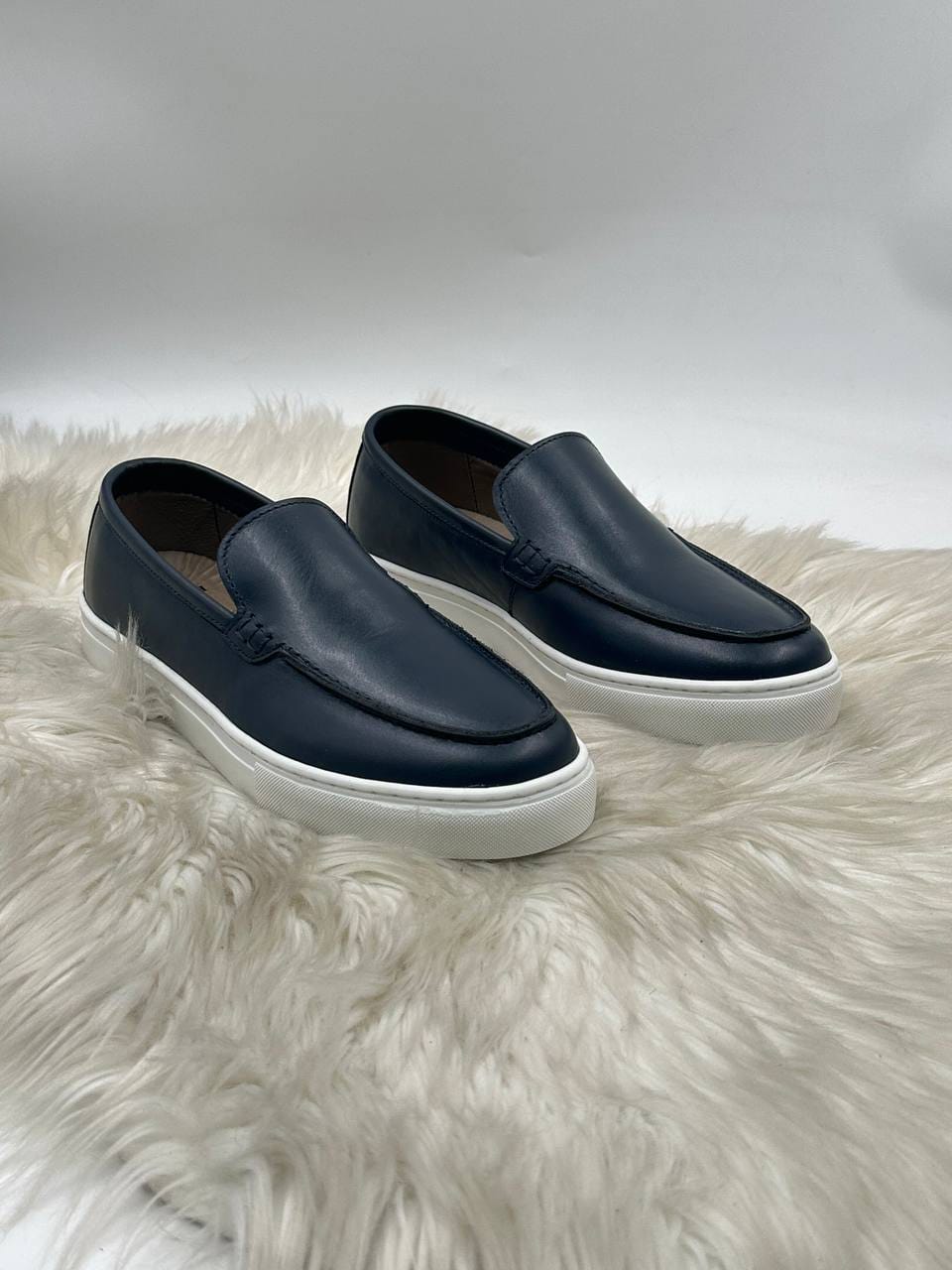Mocassins en Cuir Lisse Atheer – Élégance & Confort Au Quotidien